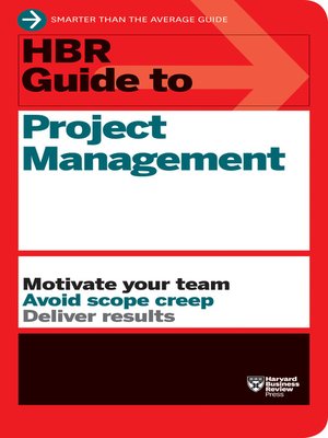 cover image of HBR Guide to Project Management (HBR Guide Series)